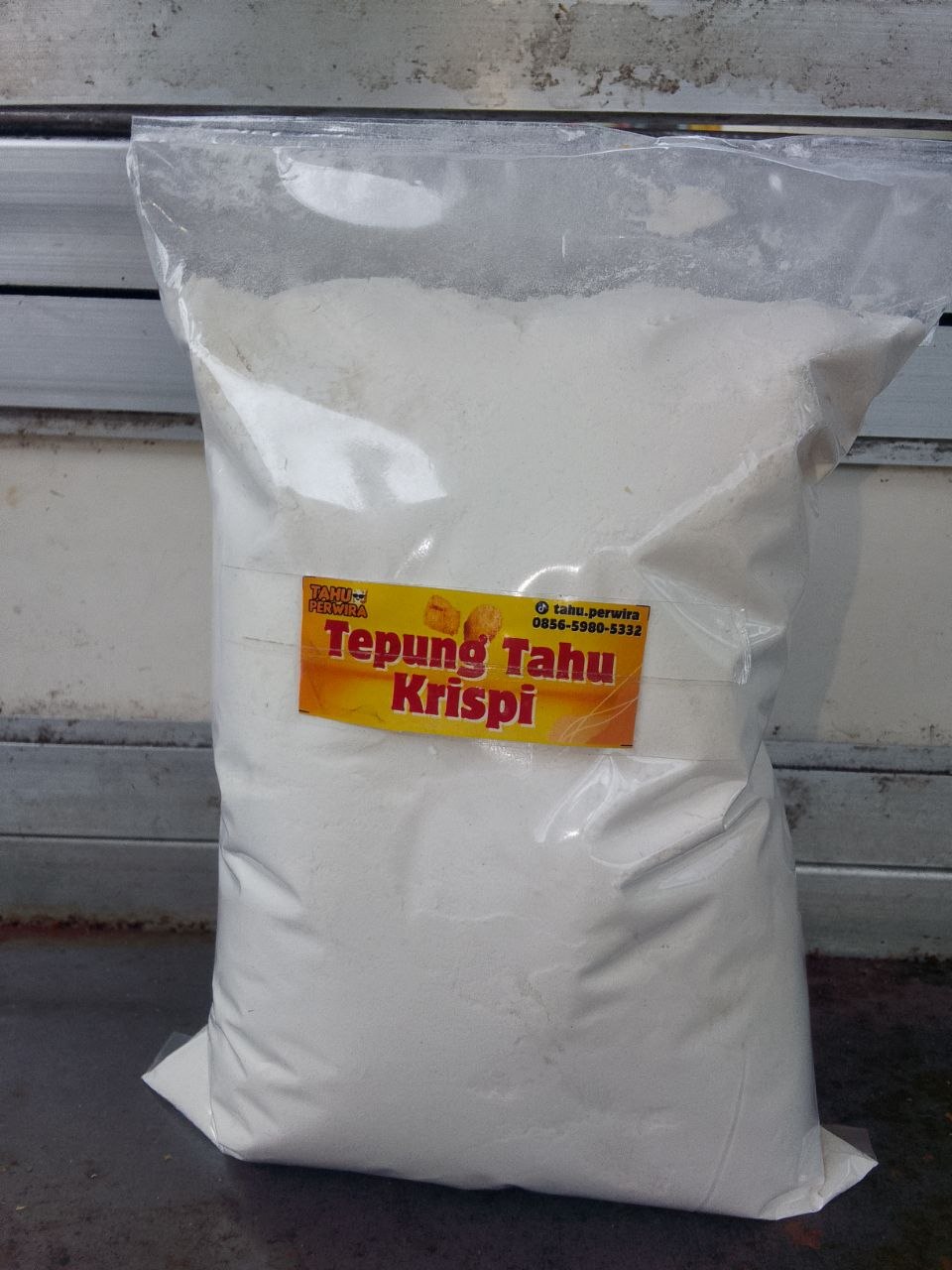 Kemasan Tepung Tahu Krispi 500 gram